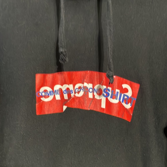 Supreme Comme Des Garçons Shirt Hoodie - Picture 2 of 5